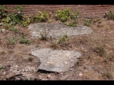 00910 ostia - regio ii - insula iv - terme di nettuno (ii,iv,2) - raum 8 - tepidarium - bli ri norden - re - tuer zu raum 9 - detail - 06-2022.jpg